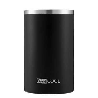 Barcool Wine Cooler Sleeve Black Stainless Steel